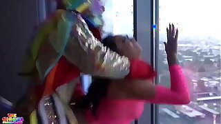 Cali Caliente gets fucked hard by a clown