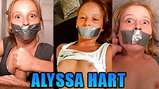 Tiny Redhead Alyssa Hart Duct Tape Gagged In Three Hot Pranks Fetish Videos