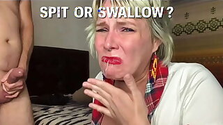 Back Spit Or Back Swallow Cum, That Is The Question!